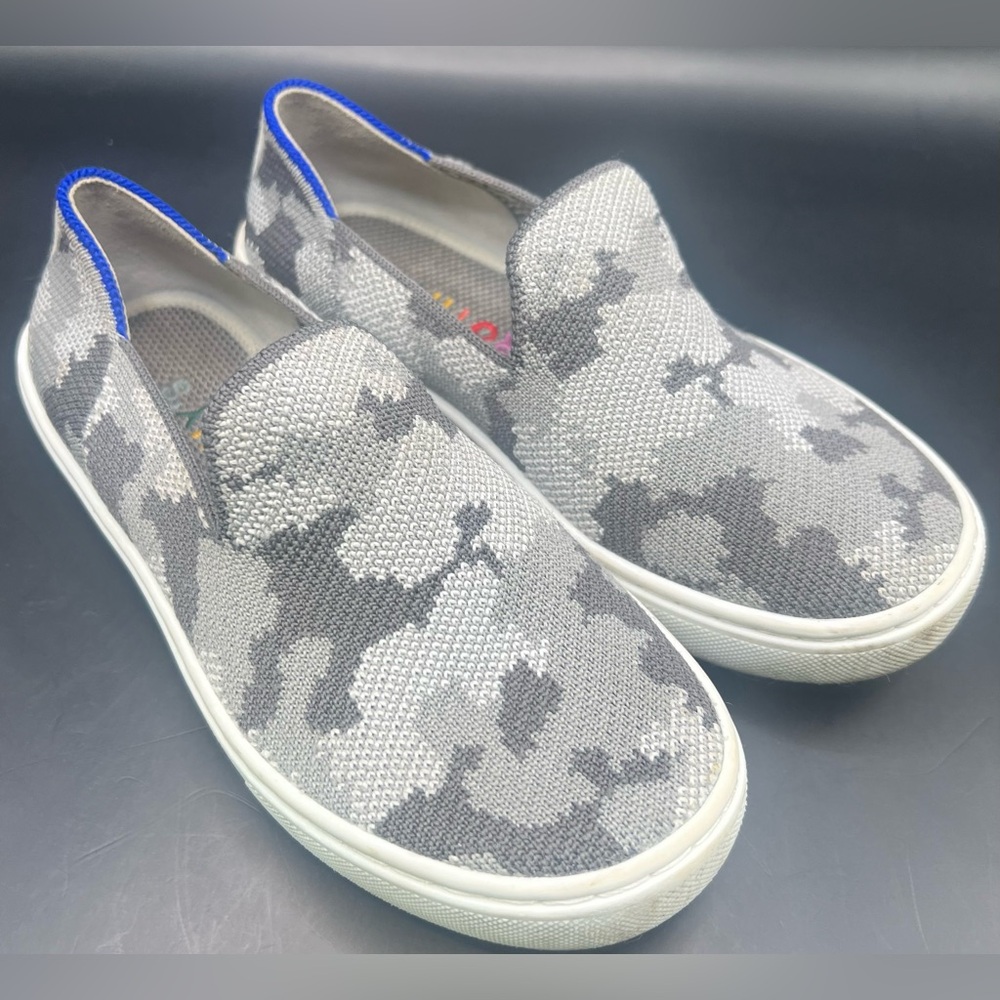 Rothy's Blue and White-‎ Kids Size:13, Dirt on bottom